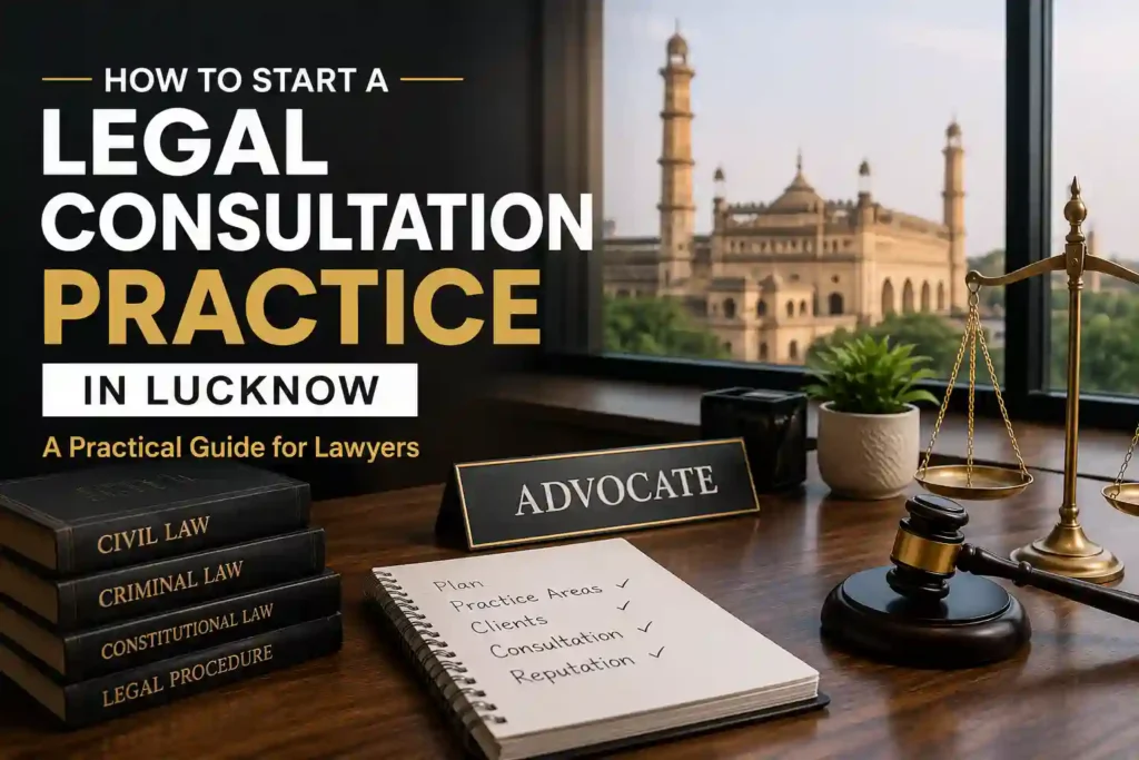 How to start a legal consultation practice in Lucknow for lawyers